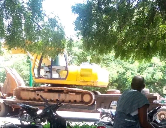 TRENDING: Jackboots politics displayed as Gov Inuwa demolishes PDP secretariat in Gombe +Photos