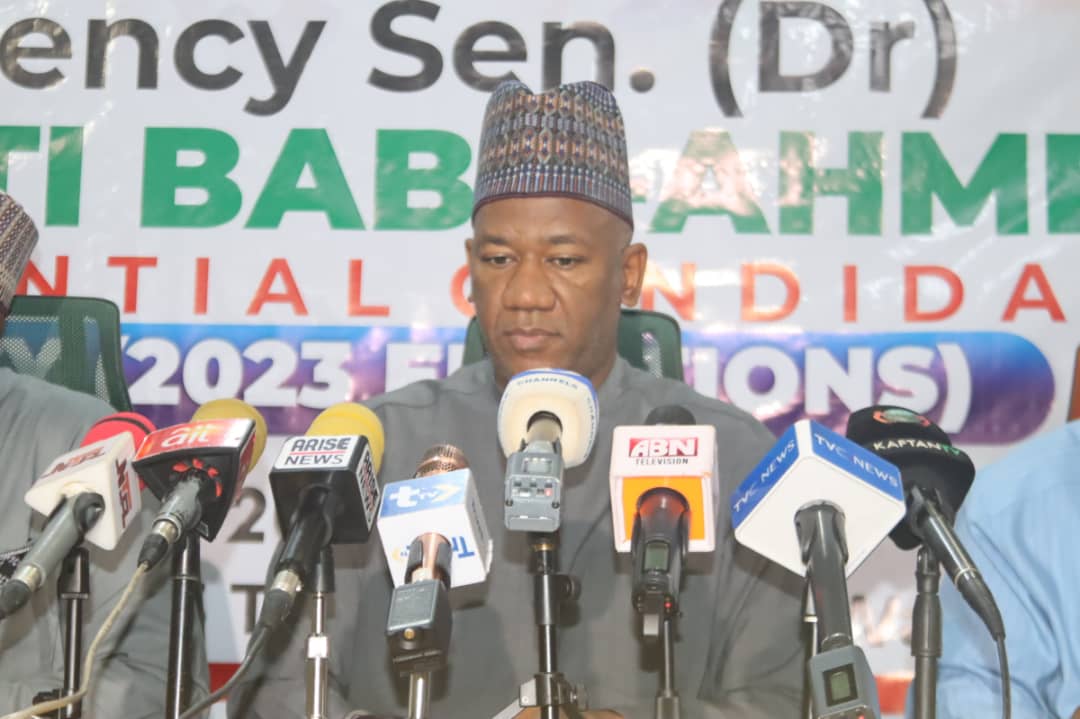 LABOUR PARTY: Dr. Baba-Ahmed frowns over parody accounts linked to him