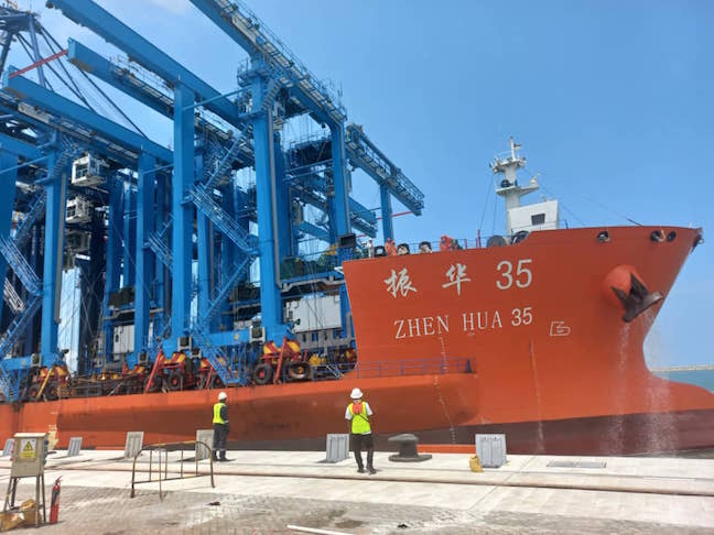 Lekki sea port welcomes second ship from Shangai