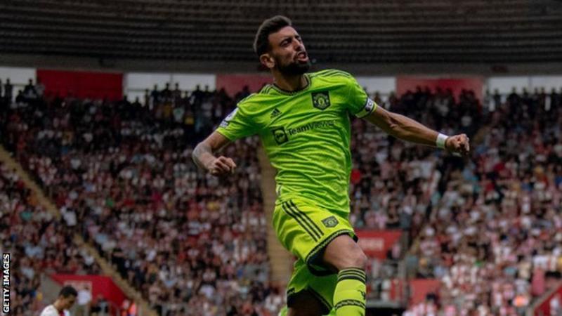 EPL: Fernandes scores in Man Utd narrow win at Southampton