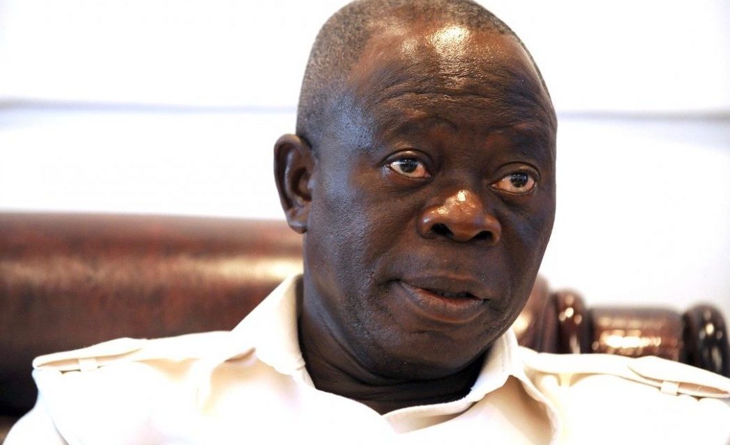 Don’t blame Tinubu for Buhari’s failure – Oshiomhole