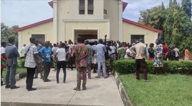 PHOTOS: Owo Catholic Church reopens 10 months after deadly attack
