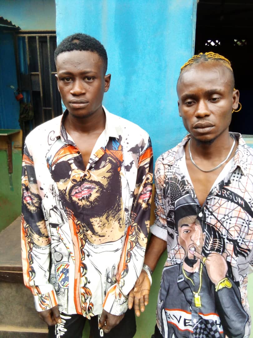 Police arrest two men who gang-raped 18-year-old female passenger
