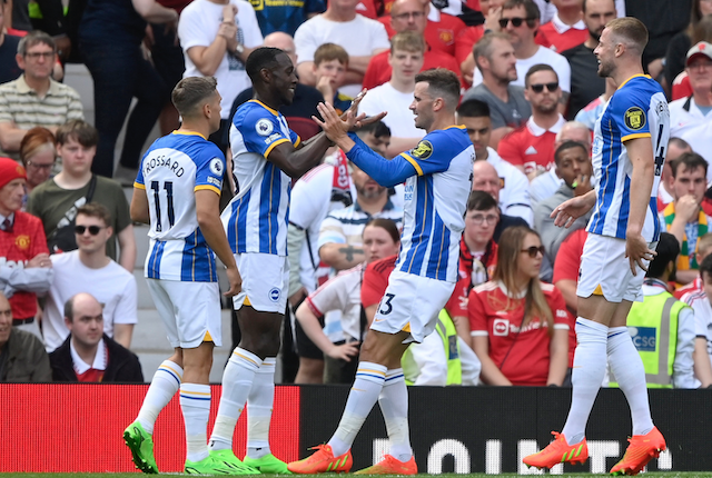 Man U lose to Brighton at Old Trafford in season opener