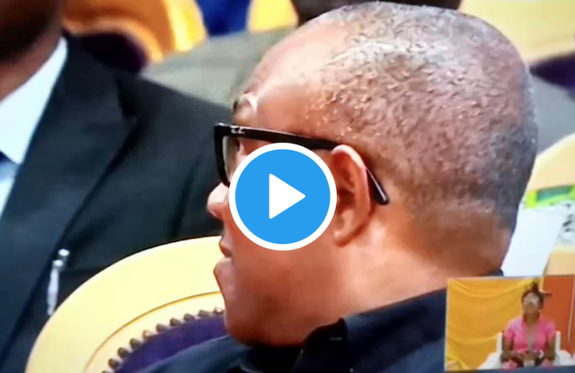 BREAKING: Peter Obi attends RCCG Convention for the first time [VIDEO]