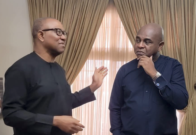 2023: Peter Obi visits Kingsley Moghalu, hints at collaboration