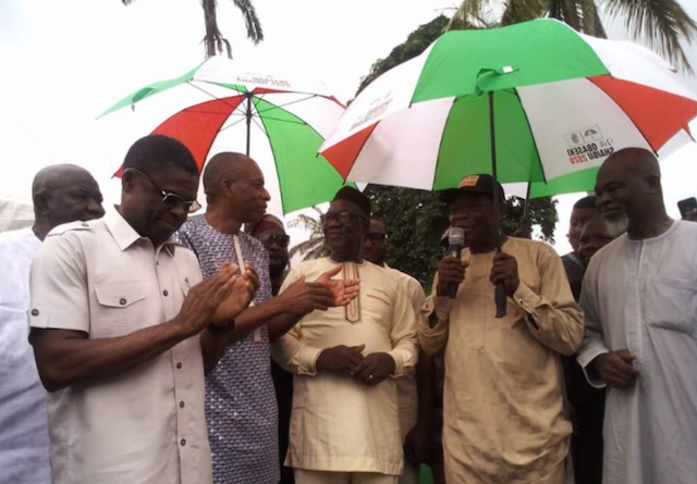 Sen. Alimikhena leads scores of APC members to PDP in Edo