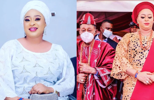 Olori Abbey heartbroken, weeps months after departure of Alaafin