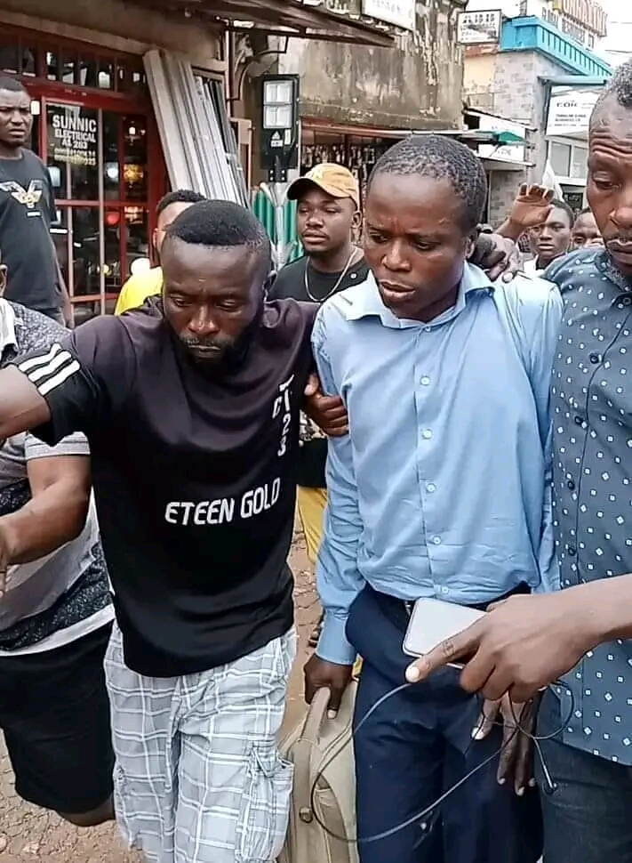 Policemen rescue Tinubu-Shettima's alleged fake Bishop from lynching in Abuja (VIDEO)