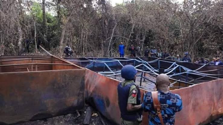 How we deactivated 216 illegal refining sites in five months – Naval boss, Gambo