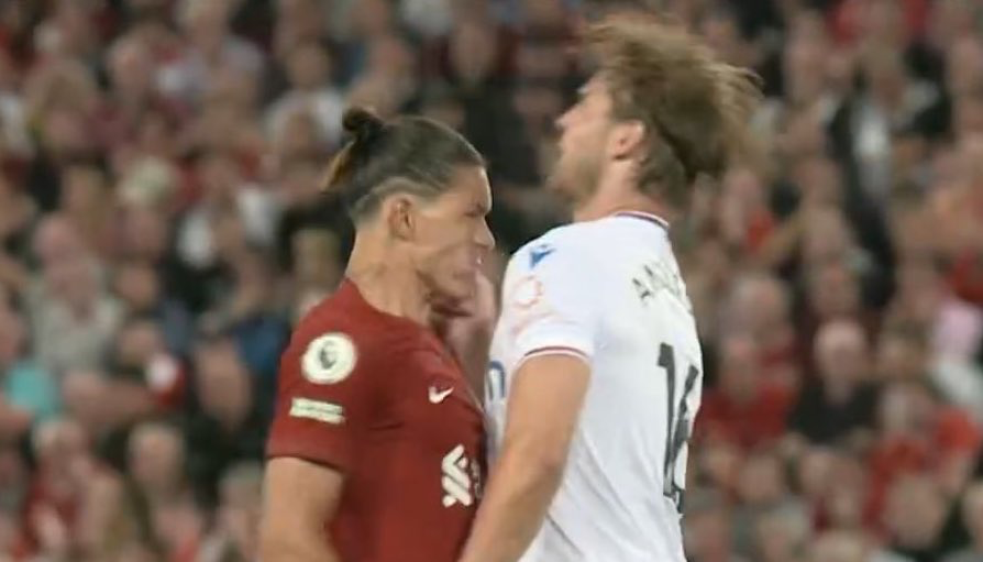 Darwin Nunez headbutted me twice – Crystal Palace defender