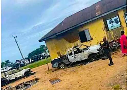 Tension in Imo as unknown gunmen attack Police station, kill four policemen