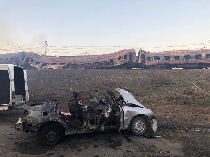 WAR: Russia missile hit  Ukraine train station, kills 22 persons