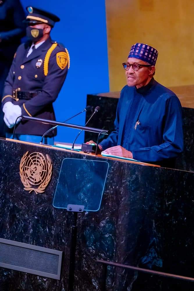 UNGA77: Buhari appeals for debt cancellation for Nigeria, other poor debtor nations
