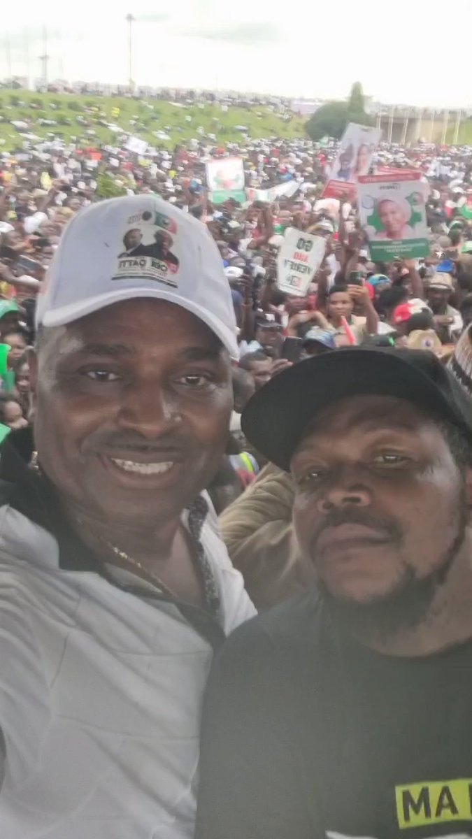 Abuja Obidients Rally: Veteran Nollywood actor, Dr. Kenneth Okonkwo hails Nigerian youths