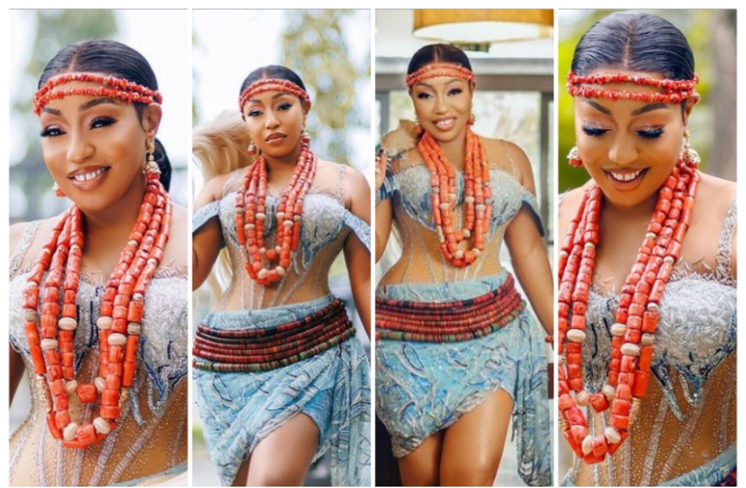 Nollywood actress, Rita Dominic denies giving birth to twins