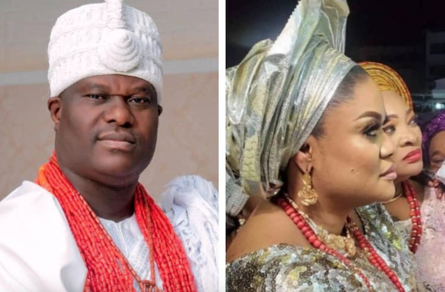 BREAKING: Ooni of Ife officially takes new wife, Mariam [VIDEO]
