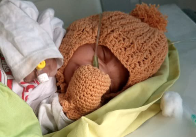 PHOTO: Day-old baby, wrapped in polythene bag retrieved from dump of waste in Ikoyi