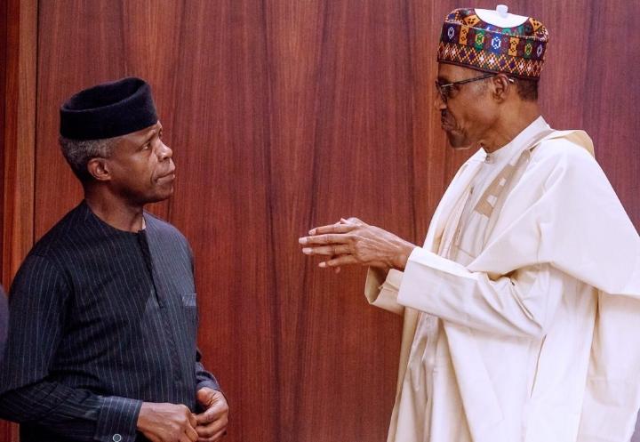 Group bombs Buhari, Osinbajo for leaving Nigeria same time
