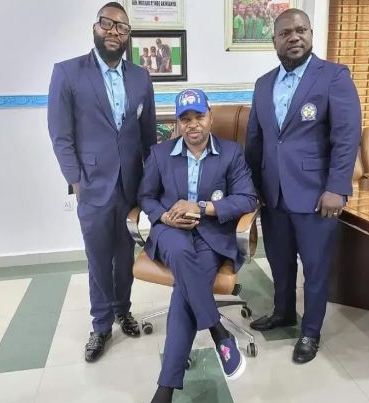 LASPG: Reactions as MC Oluomo reveals uniform for Lagos park workers