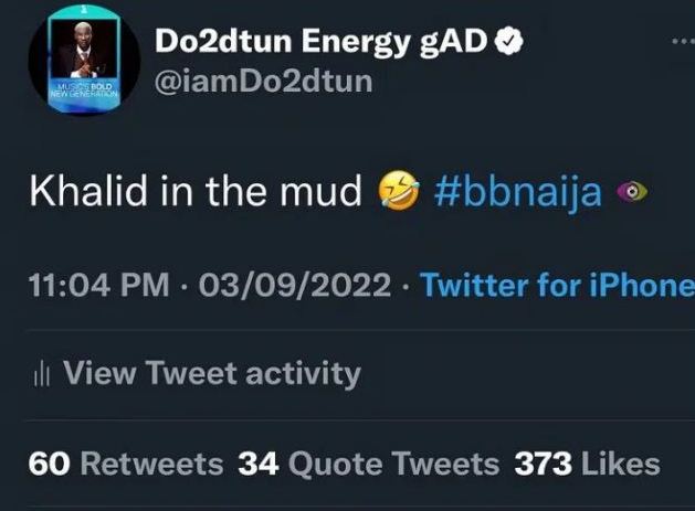 “Khalid in the mud”- Do2tun calls out Khalid over Daniella's love affairs 
