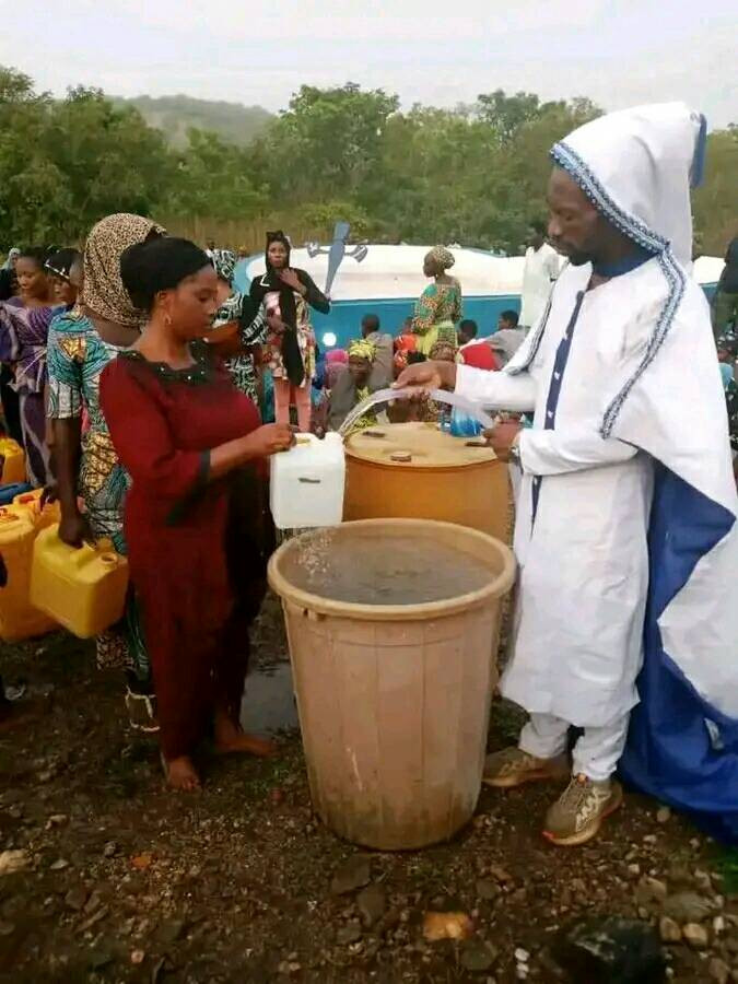 Kogi Pastor sells "bulletproof" water