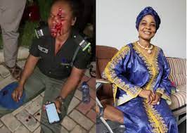 Professor Zainab who assaulted policewoman in Abuja is MKO Abiola’s widow, Chief in Niger Delta- Report