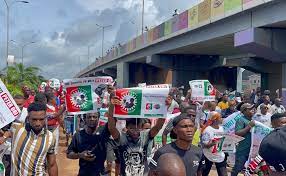 Ebonyi police disperse, teargas supporters of Peter Obi [VIDEO]