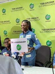 Glo unveils Tobi Amusan as its brand ambassador