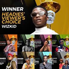 Headies 2022: Olamide, Wizkid, Arya Starr, Burna Boy others emerge winners