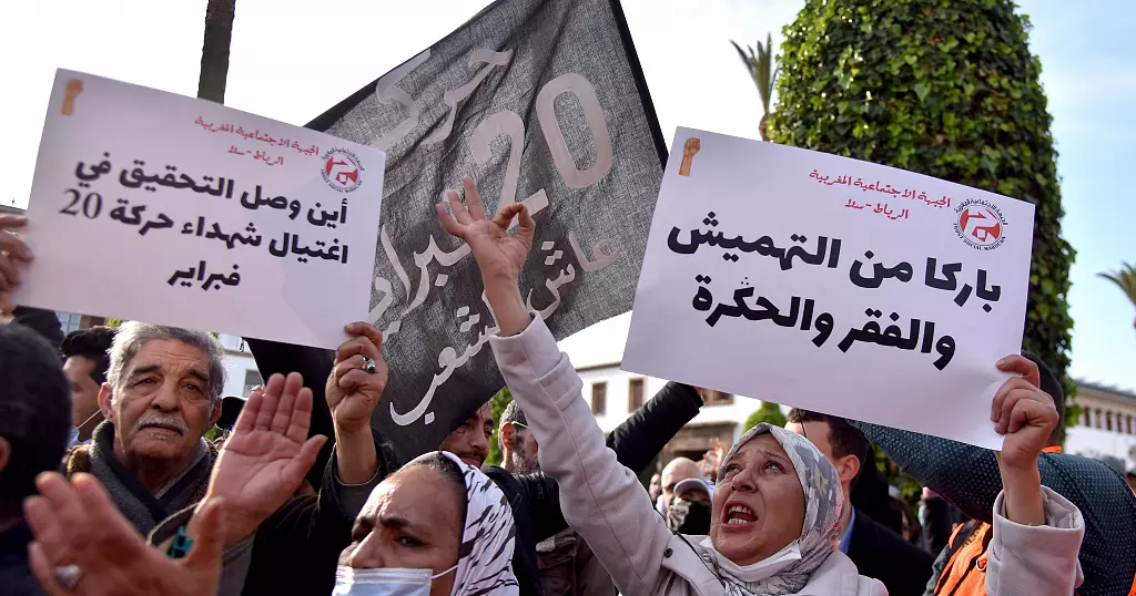 Hundreds of Moroccans protest against high cost of living