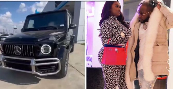 Davido reacts to claims that he bought G-Wagon for Chioma because she’s good in bed