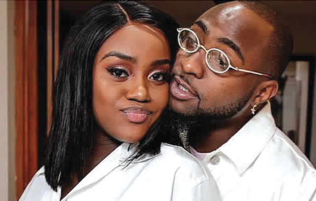 After 3 years, Davido attends church service with Chioma