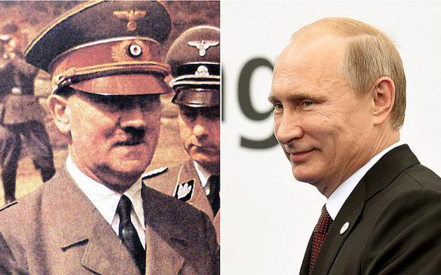 Vladimir Putin: A nuclear-armed incarnate of Adolf Hitler – By Dennis Onakinor