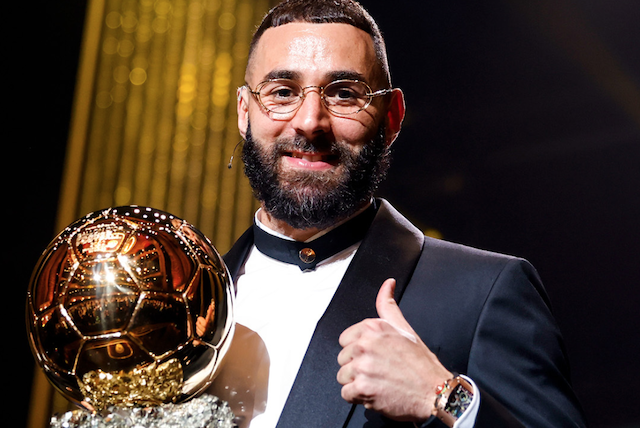 Real Madrid star, Benzema reacts after first Ballon d’Or win