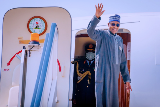 Buhari jets out to UK for medical check-up
