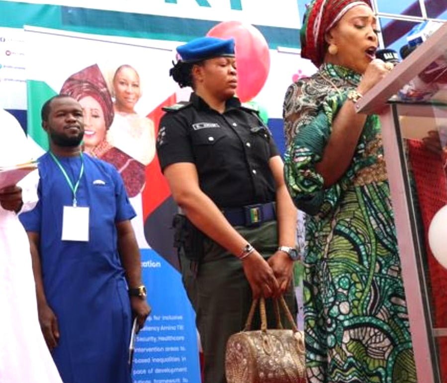 Police to sanction officer for carrying Atiku’s wife’s bag