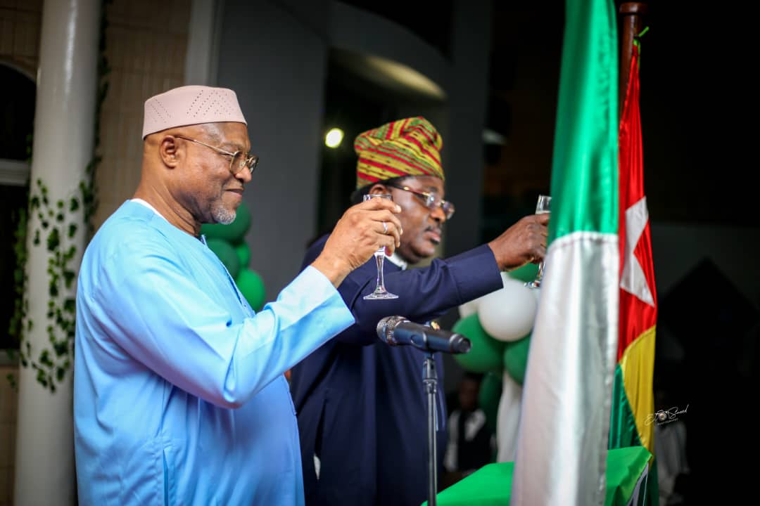 Amb. Adesina hosts cocktail to mark Nigeria’s 62nd Independence in Togo [Photos]