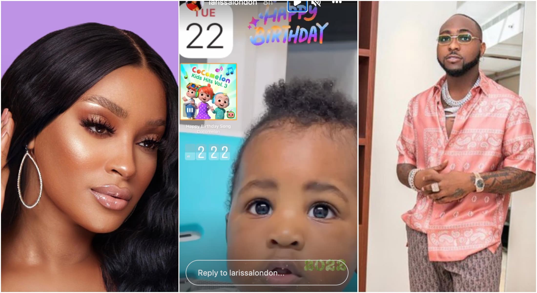 "I’ve had enough"- Davido’s 4th baby mama, Larissa London 