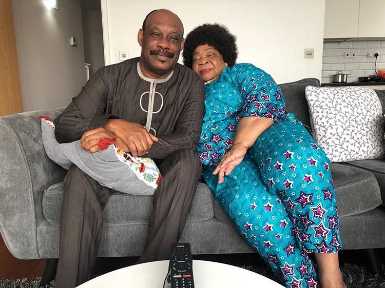 AJEREH’S BURIAL: D’banj, Timaya visit Don Jazzy’s dad