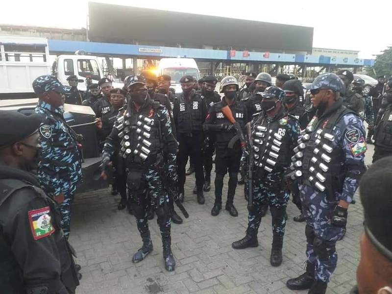 #EndSARS Lekki shooting 2nd anniversary: Lagos police debunks shooting gunshots (VIDEO)