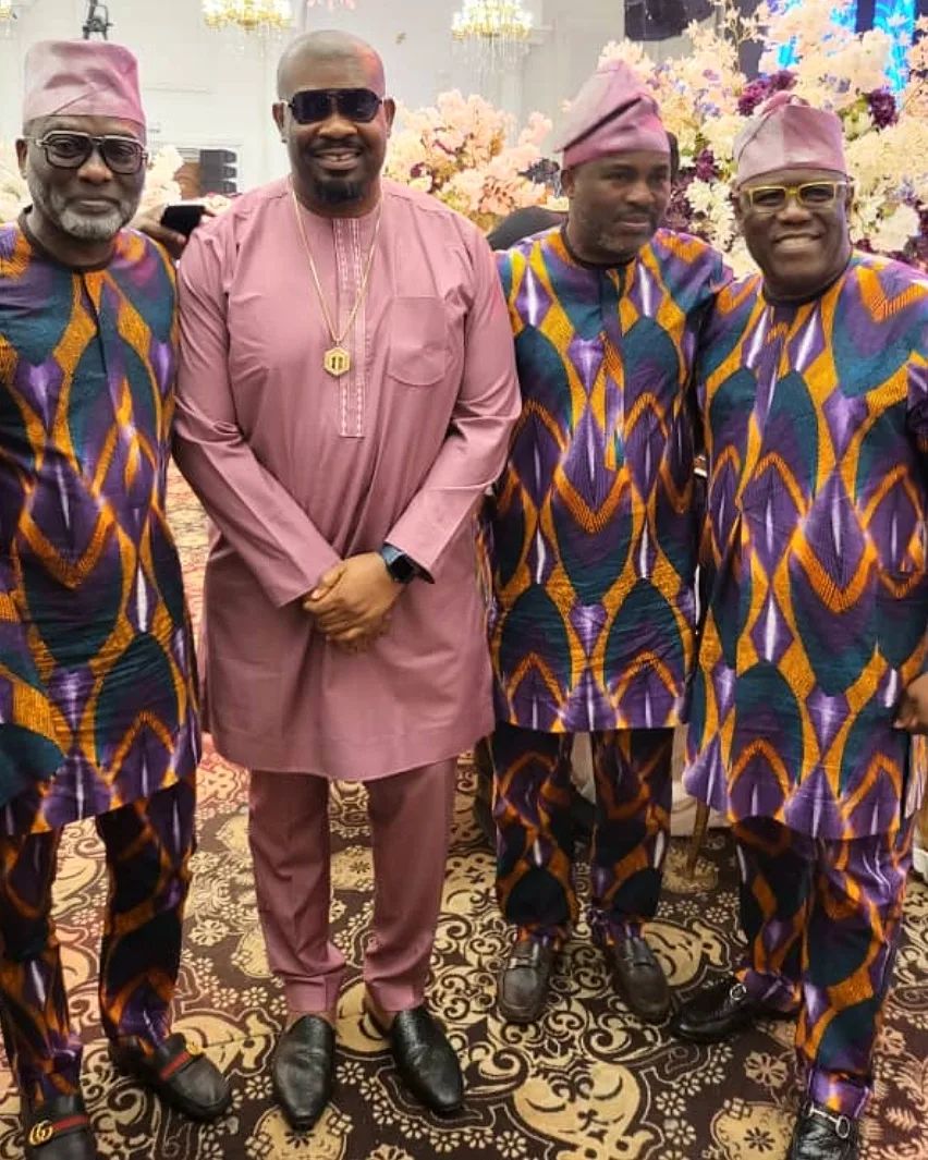 Dayo Adeneye, Kenny, ID Ogungbe, others storm Don Jazzy mum’s burial