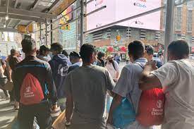 New York mayor declares state of emergency over thousands of migrants