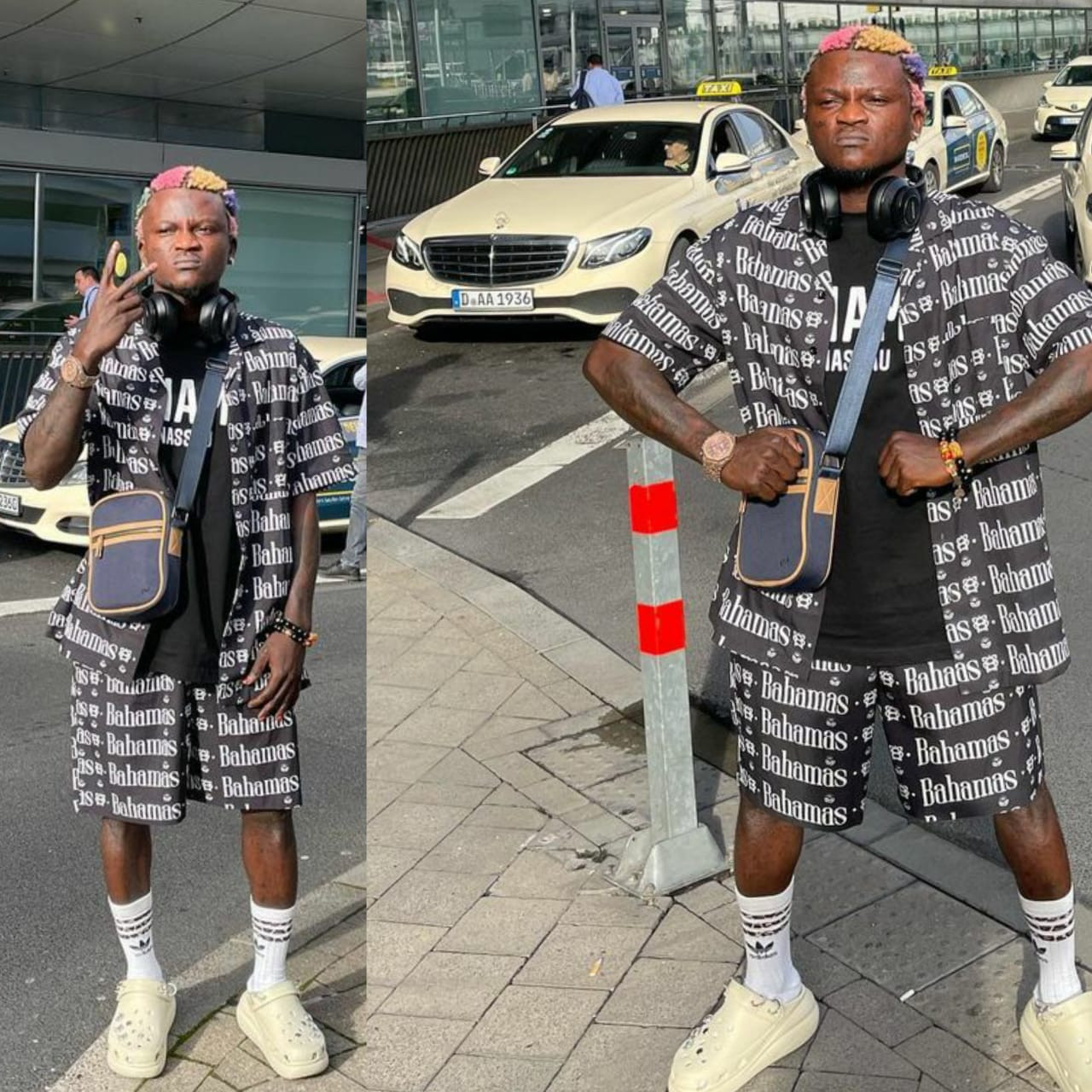 "Car wey u cover with trampoline is used as taxi" – Portable mocks Nigerians who brag with Mercedes Benz (VIDEO)