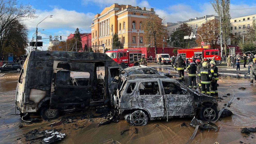 Mass Strike: 11 persons killed, 64 injured as Russia launches 75 missiles toward Ukraine