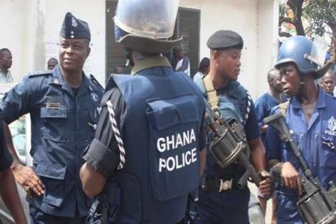 [Video] Ghana Police arrest man for beheading his girlfriend