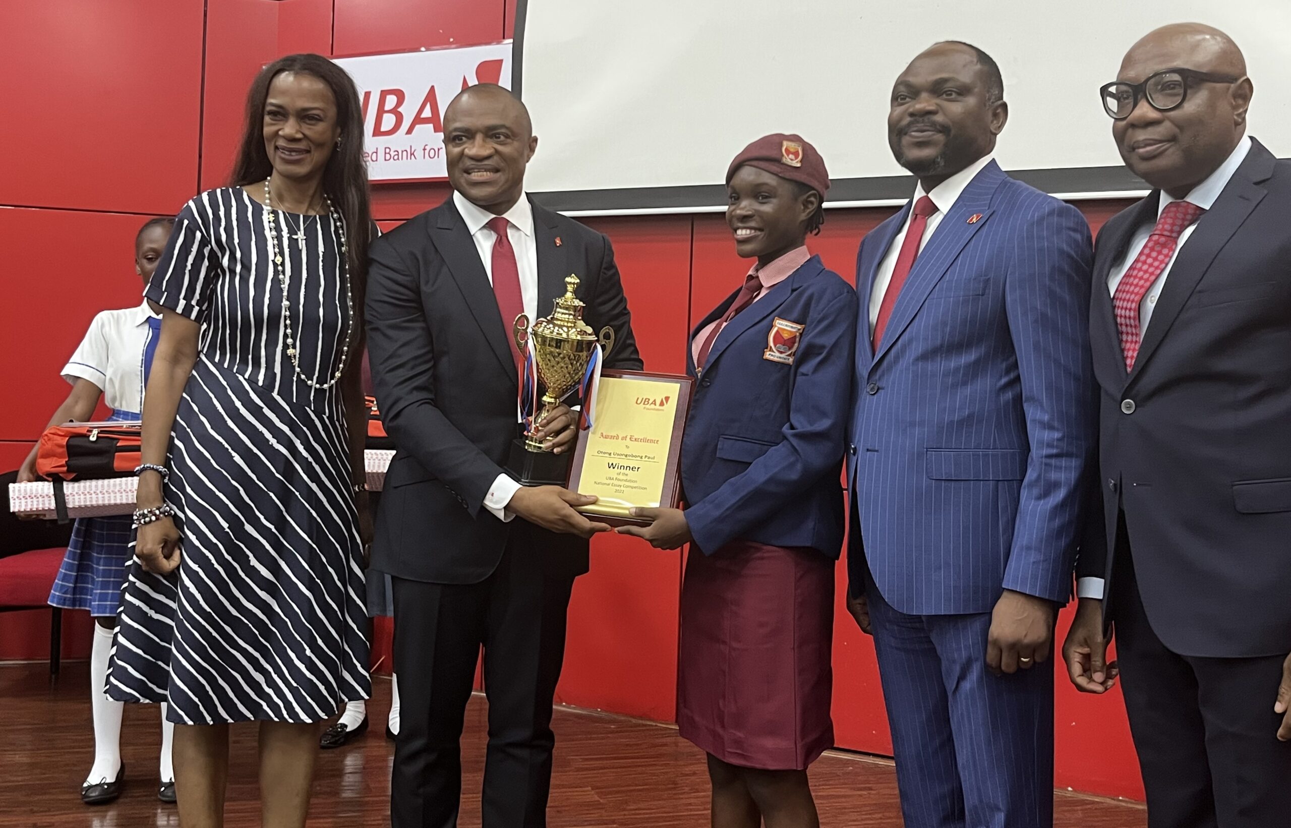 15-yr-old FGGC, Ikot Ibiong, Akwa-Ibom student wins UBA national essay competition