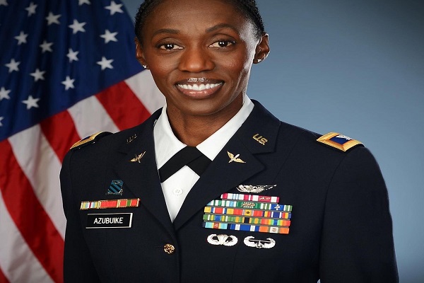 “How I became Brigadier General of the US Army”- Nigerian-born Amanda Azubuike (VIDEO)