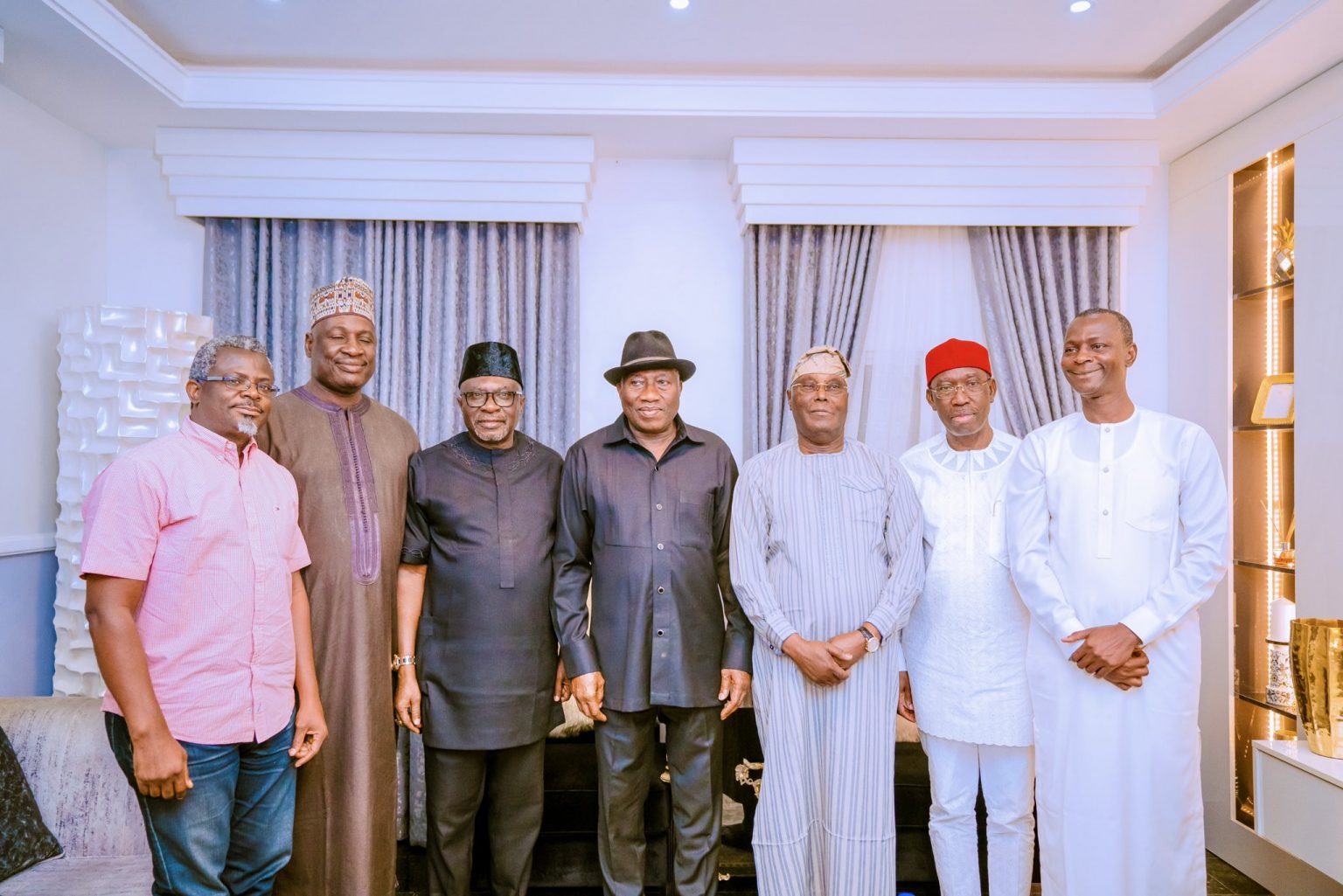 2023 Elections:Former president, Jonathan meets Atiku, Okowa