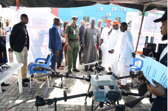 Army displays indigenous drones, trackers to enhance operational efficiency